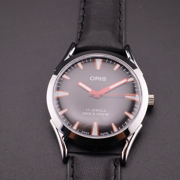 Oris Vintage Swiss 17 Jewels Hand-Wound Mechanical Men's Watch  - FREE SHIPPING - Picture 6 of 12